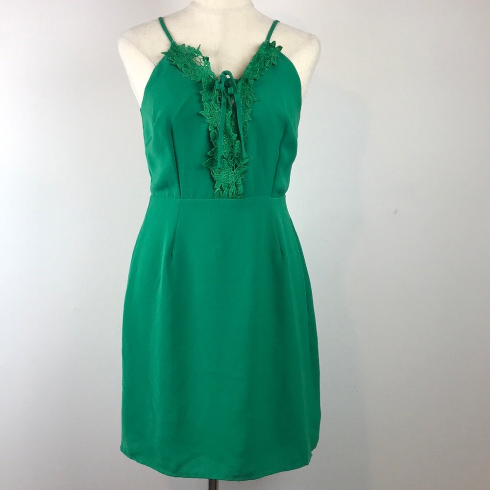 Green 19 copper dress